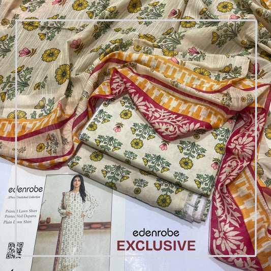 EDENROBE LAWN 3PC