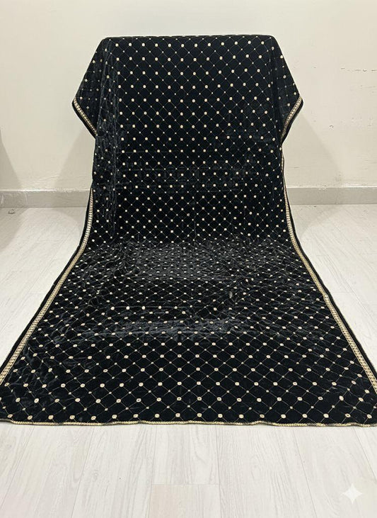 ELEGANT SHAWL VALVET